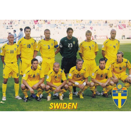 Teamkarte Schweden, Swiden 2006