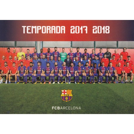 Teamkarte FC Barcelona (ESP), 2017/2018