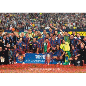Teamkarte FC Barcelona (ESP), Champions League 2006