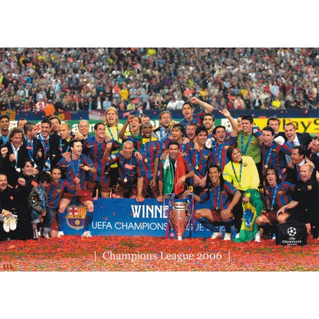 Teamkarte FC Barcelona (ESP), Champions League 2006