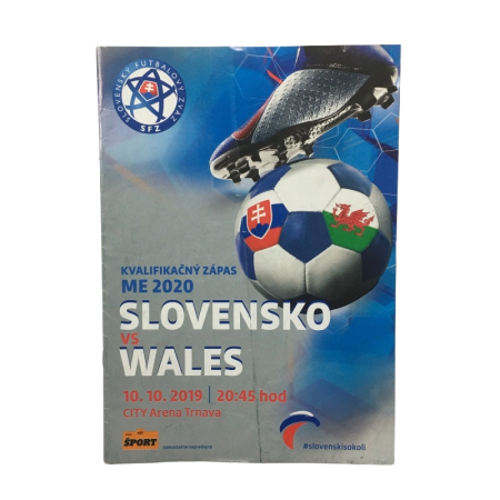Programm Slowakei/Slovensko - Wales, 2019