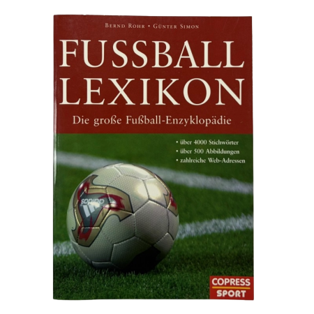 Die große Fussball-Enzyklopädie, Lexikon