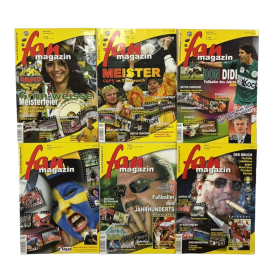 6 Stück Fanmagazin, 2004-2005