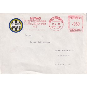 Kuvert Admira Energie von 1969
