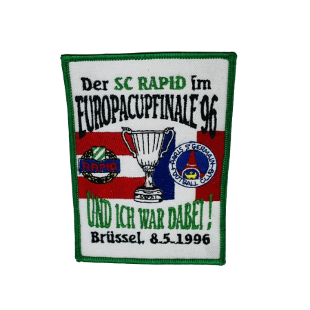 Aufnäher Rapid Wien (AUT), Cupfinale 1996