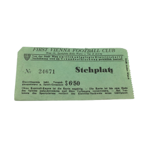 Ticket First Vienna FC (AUT), Stehplatz