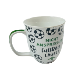 Häferl/Kaffeetasse "Nicht ansprechen Fußball läuft"