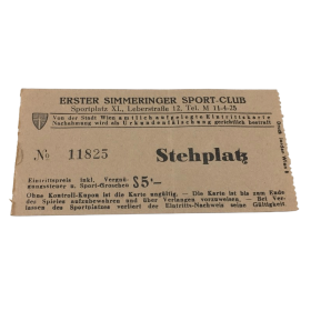 Ticket 1. Simmeringer SC Wien (AUT), Stehplatz