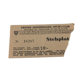 Ticket 1. Simmeringer SC Wien (AUT), Stehplatz