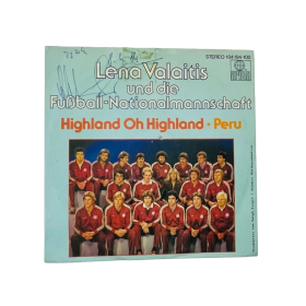 Vinyl Deutschland/DFB & Lena Valaitis, Highland oh Highland Peru