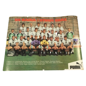Mannschaftsposter Sturm Graz, 1987/1988