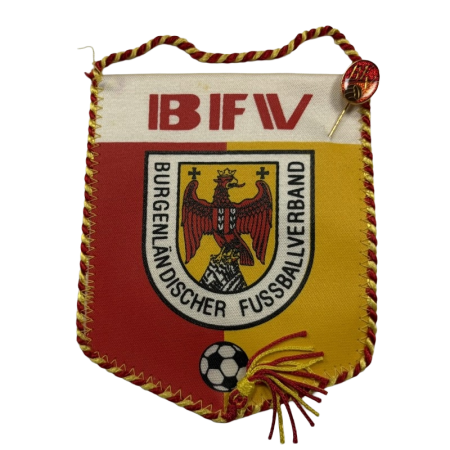 Wimpel + Pin Burgenländischer Fussballverband, BFV (AUT)