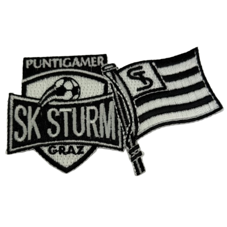 Aufnäher Sturm Graz, Doppellogo