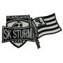 Aufnäher Sturm Graz, Doppellogo