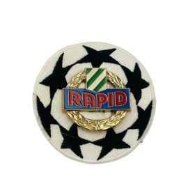 Pin Rapid Wien & Aufnäher Champions League