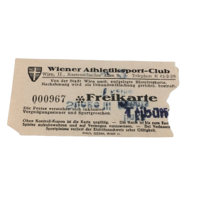 Ticket WAC, Wiener Athletiksportclub (AUT)