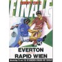 Programm Everton FC - Rapid Wien, 1985
