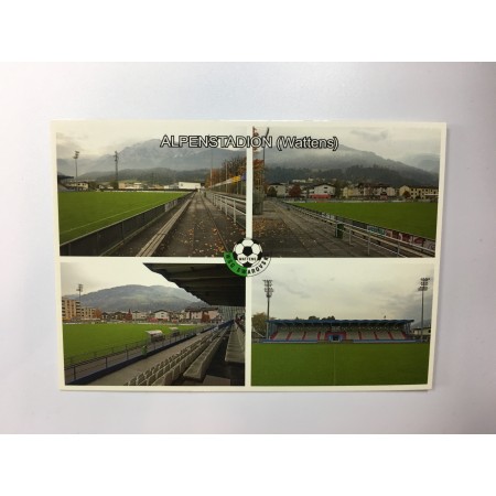Stadionpostkarte WSG Swarovski Wattens, Alpenstadion
