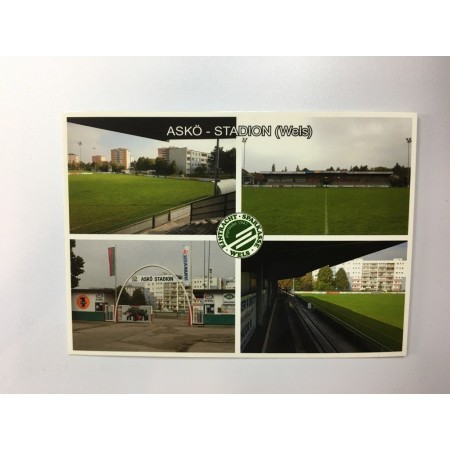 Stadionpostkarte Eintracht Wels, ASKÖ Stadion
