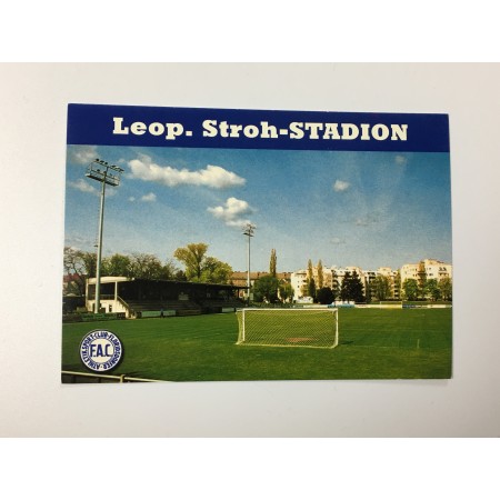 Stadionpostkarte Floridsdorfer AC, FAC, Leopold Stroh Stadion Wien