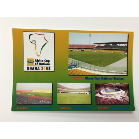 Stadionpostkarte Afrika Cup, Ghana 2008