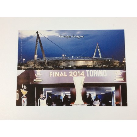 Stadionpostkarte Europa League Finale 2014 in Turin/Torino