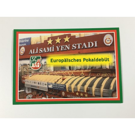 Stadionpostkarte Fenerbahce Istanbul, Ali Sami Yen Stadion
