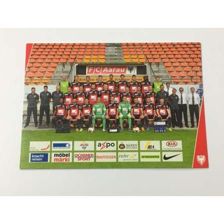 Teamkarte FC Aarau, 2014/2015 (SUI)