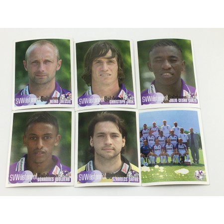 6 Sticker Panini Bundesliga Österreich 2002/2003, Austria Salzburg