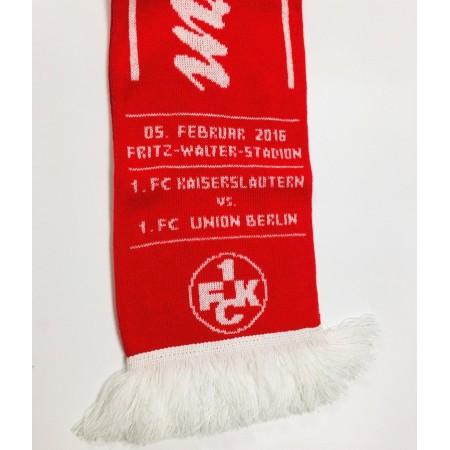 Schal 1. FC Kaiserslautern (GER) - Union Berlin (GER), 2016