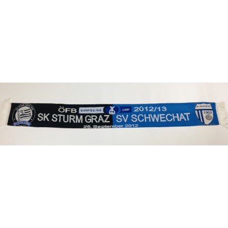 Schal SV Schwechat (AUT) - Sturm Graz (AUT), 2012