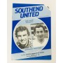 Programm Southend United (ENG) - Austria Wien, 1985