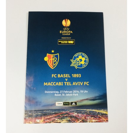 Programm FC Basel (SUI) - Maccabi Tel Aviv FC (ISR), 2014