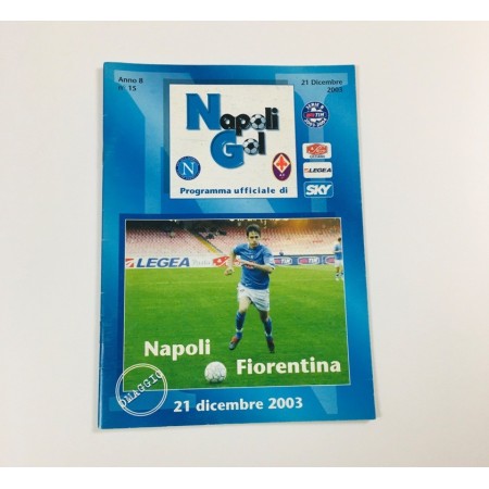 Programm SSC Napoli - Fiorentina (ITA), 2003