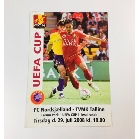 Programm FC FC Nordsjælland (DEN) - TVMK Tallinn (EST), 2008