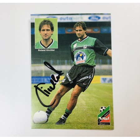 Autogrammkarte Roland Kirchler, FC Tirol