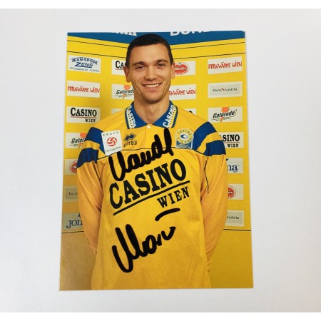Autogrammkarte Mario Handl, First Vienna FC