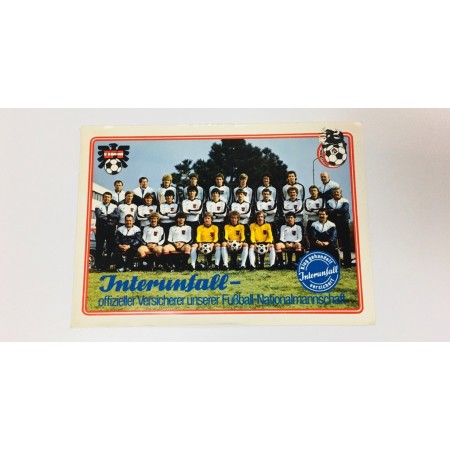 Teamkarte Österreich, ÖFB von 1982