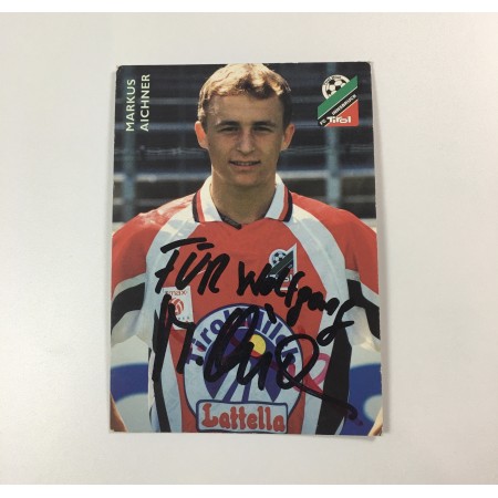 Autogrammkarte FC Tirol, Markus Aichner