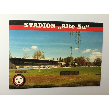 Stadionpostkarte SV Stockerau, Stadion Alte Au