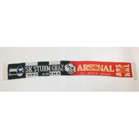 Schal Sturm Graz (AUT) - Arsenal London (ENG), 2010