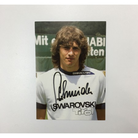 Autogrammkarte Manfred Schneider, FC Swarovski Tirol
