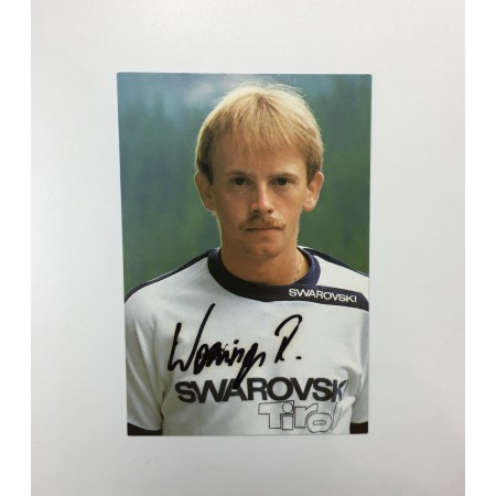 Autogrammkarte Robert Wazinger, FC Swarovski Tirol