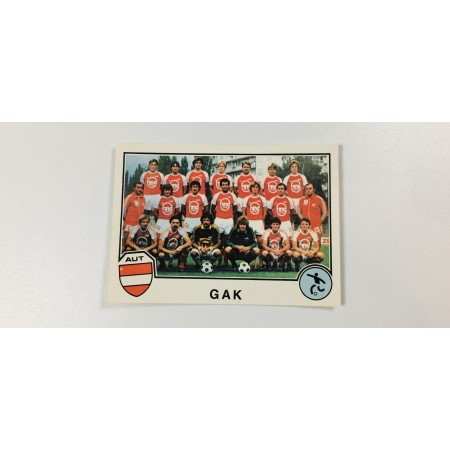 Panini Sticker Eurofootball 1982, GAK, Nr. 176