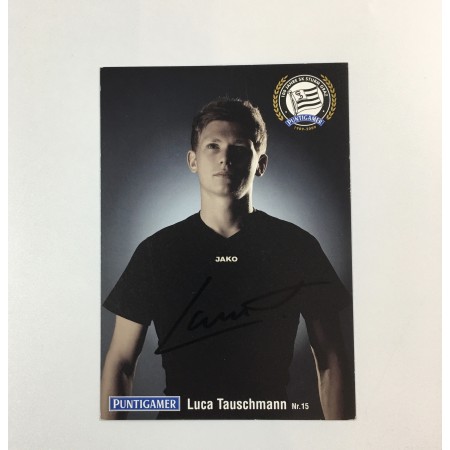 Autogrammkarte Sturm Graz, Luca Tauschmann