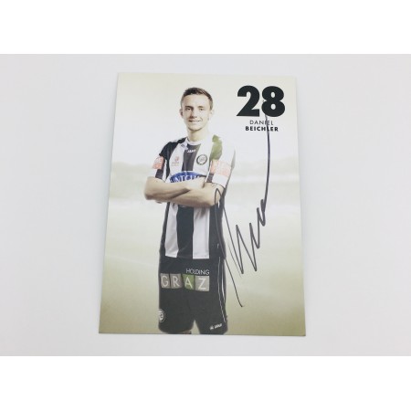 Autogrammkarte Sturm Graz, Daniel Beichler