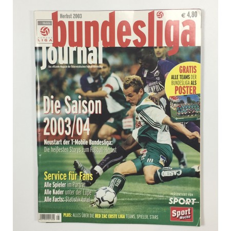 Bundesligamagazin Österreich, Herbst 2003