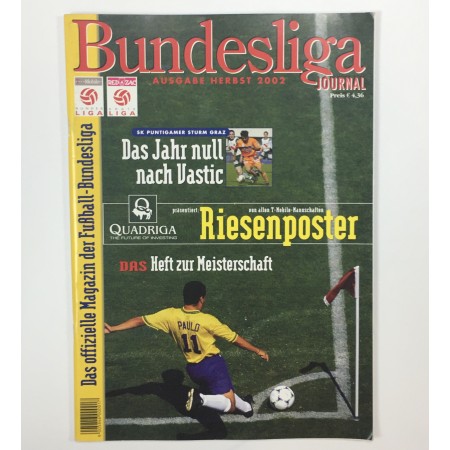 Bundesligamagazin Österreich, Herbst 2002