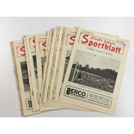 copy of 19x Österreichisches Sportblatt von 1912