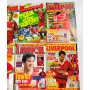 8x Magazine Liverpool FC, for all reds, 90er Jahre